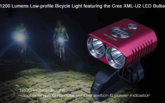High power LED light for cycling, snowboarding, rockclimbing, skiing and snowboarding